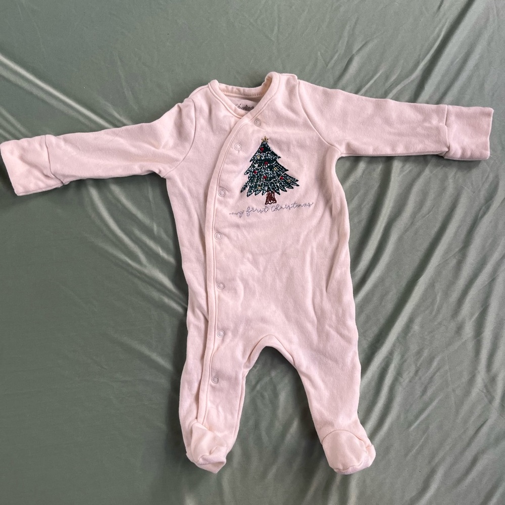 Cozy White Footie One Piece